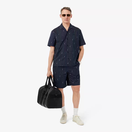 Relaxed Fit Print Twill Shirt
