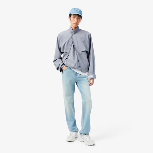 Overshirt aus Oversize-Wollmischung