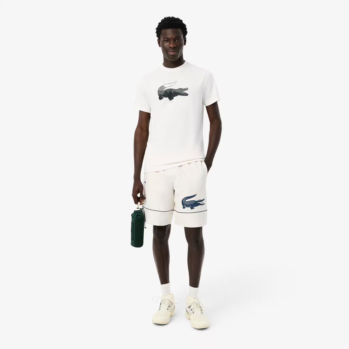 Bedruckte Diamant-Taft-Tennisshorts