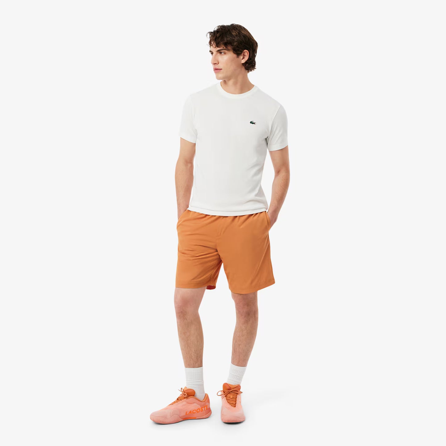 Lightweight Diamond Taffeta Sport Shorts