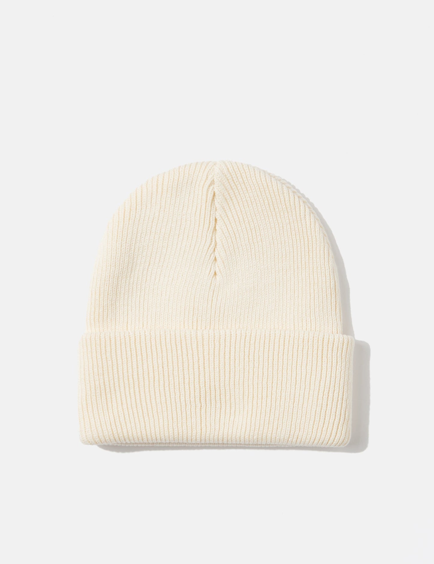 Herz-Beanie-Mütze – Natur