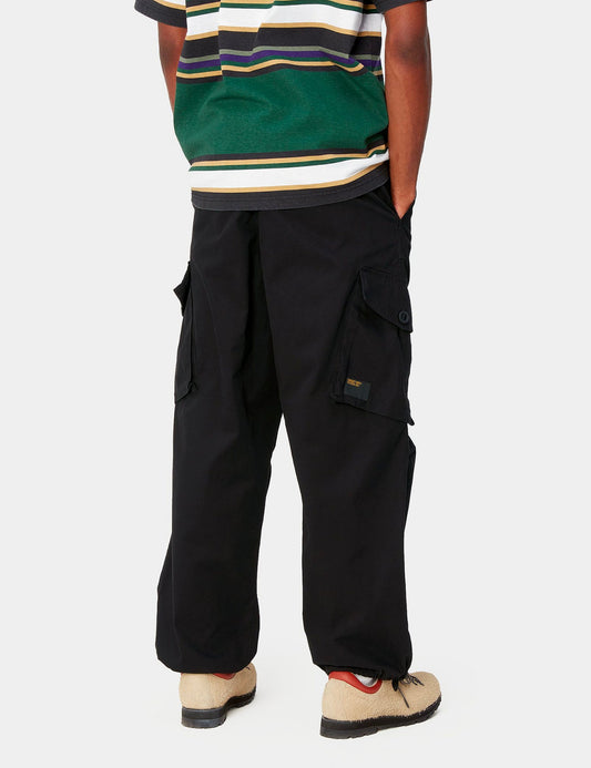 Unity Pant – Schwarz schwer enzymgewaschen