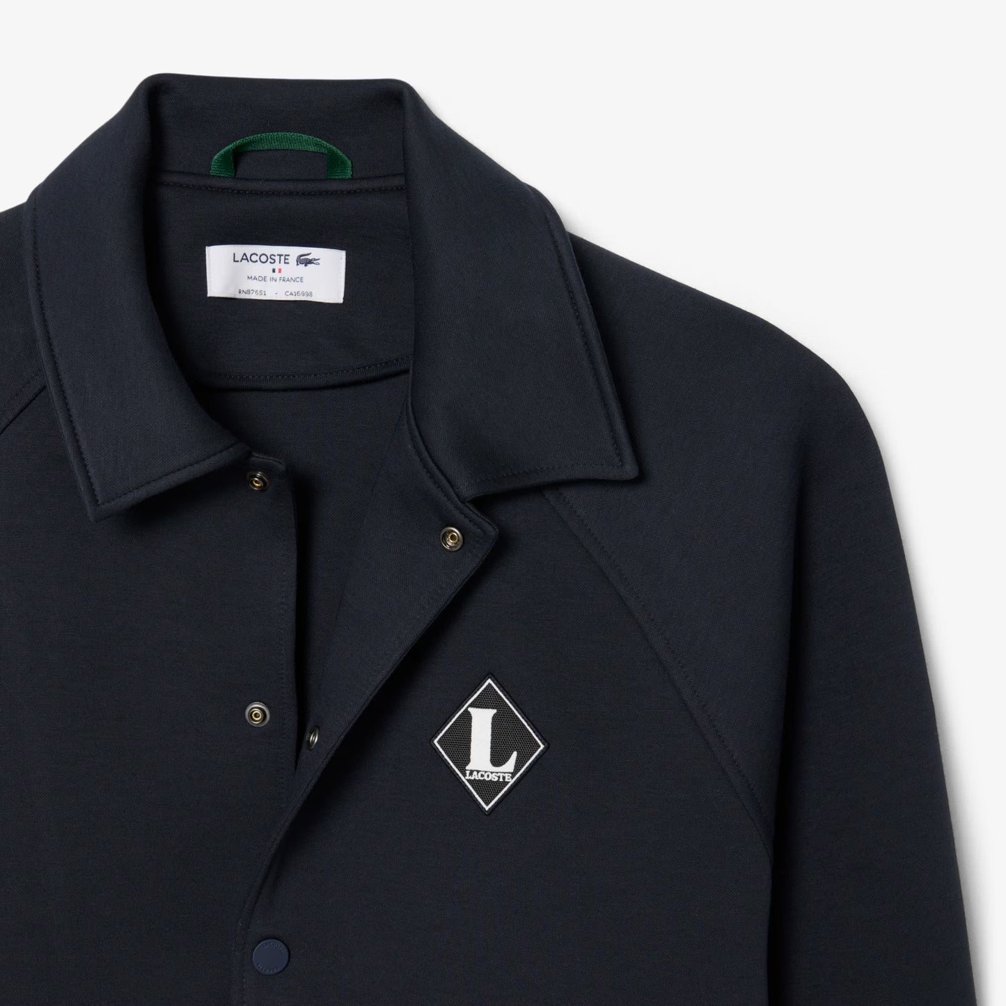 Retro-Abzeichenjacke, hergestellt in Frankreich