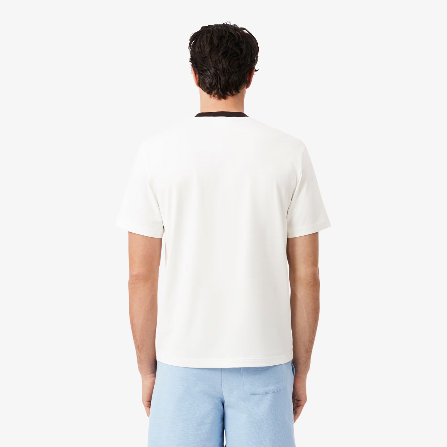 T-Shirt aus Baumwolle im Colour-Block-Design und klassischer Passform