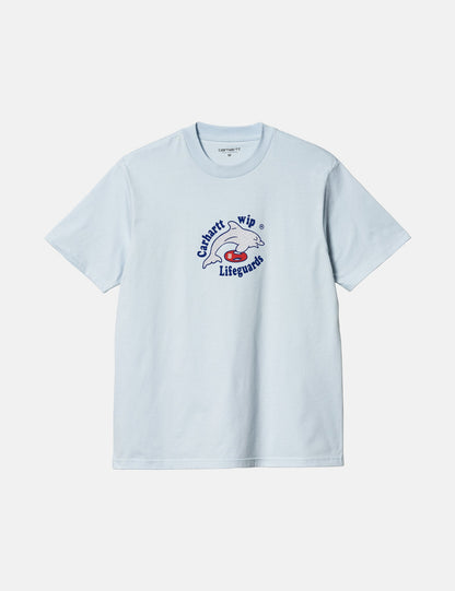 T-shirt Maître Nageur (Bio) - Bleu Icare
