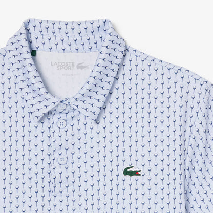 Polo de golf imprimé coupe classique