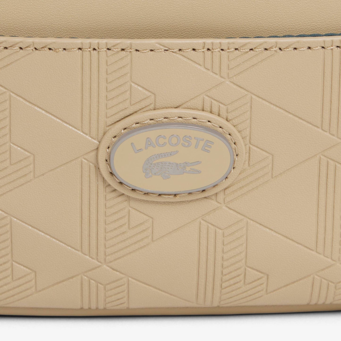 Leather Monogram Satchel