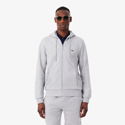 Zip-Up Fleece Hoodie