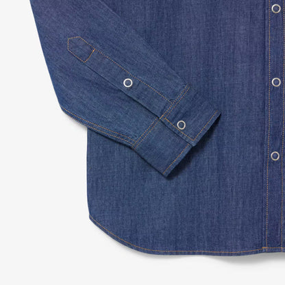 Leichtes Jeanshemd in regulärer Passform
