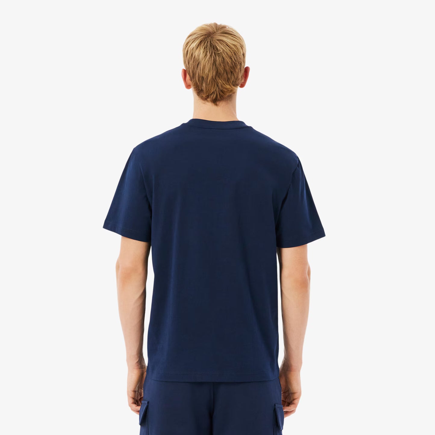 Jersey-T-Shirt mit Farbblock