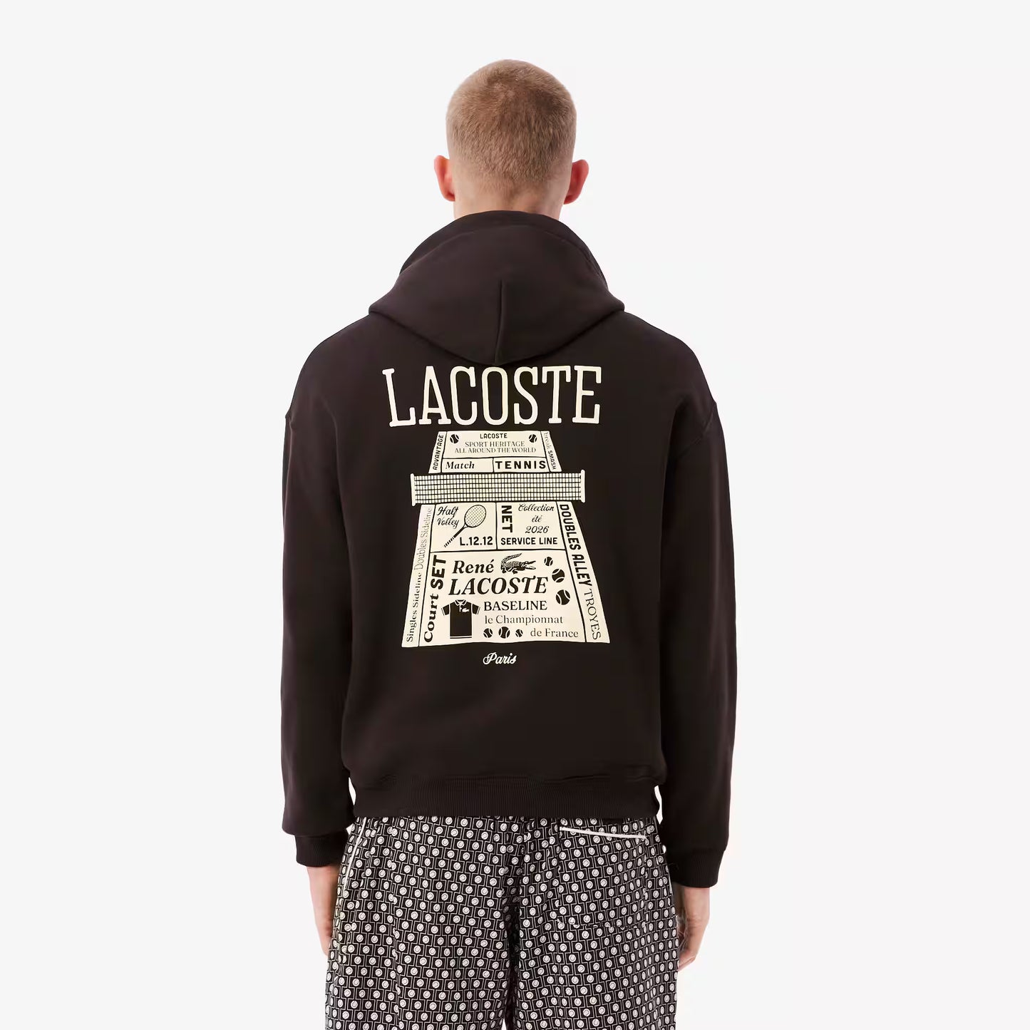 Lockere Passform Bedruckter Hoodie