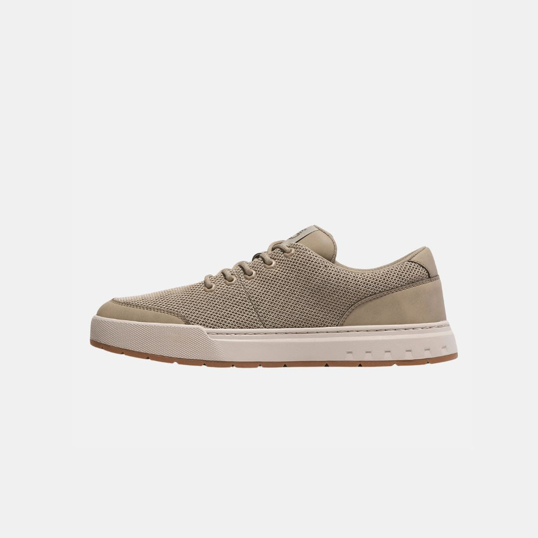 Maple Grove Light Brown Knit Lace-Up
