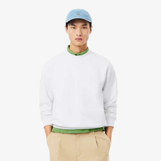 Embroidered Fleece Sweatshirt