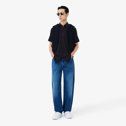Regular Fit Short Sleeved Cotton Shirt