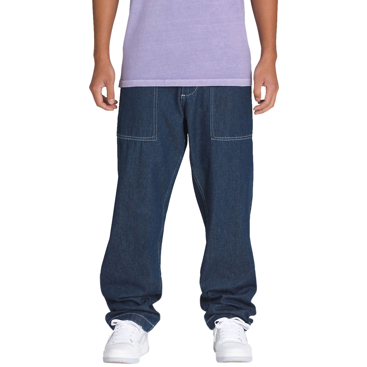 Fatigue Loose Tapered Denim Jeans