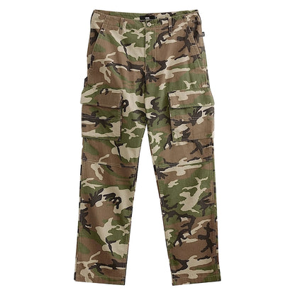 Fatigue Cargo Loose Tapered Ripstop Pants