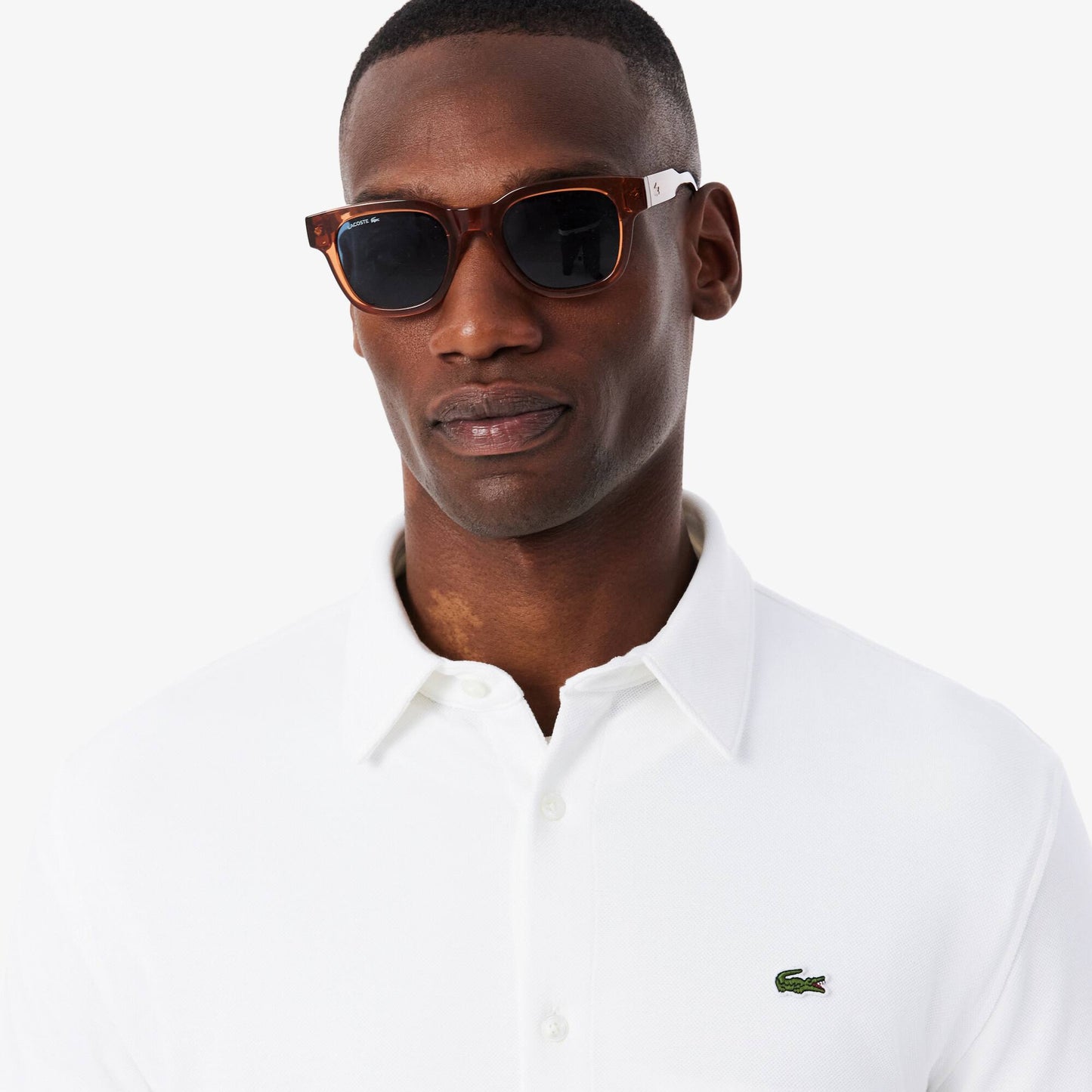 Slim Fit Cotton Pique Shirt