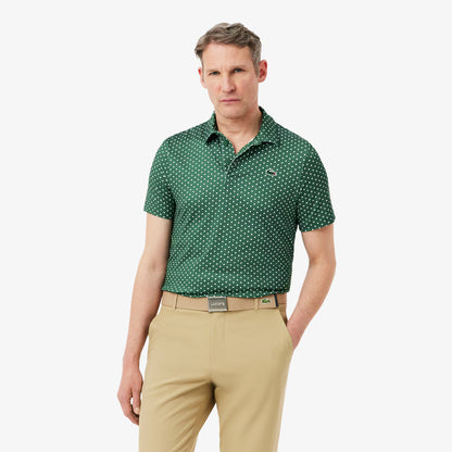 Polo de golf imprimé coupe classique