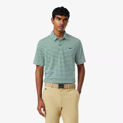 Regular Fit Ultra Dry Gestreiftes Golf-Poloshirt