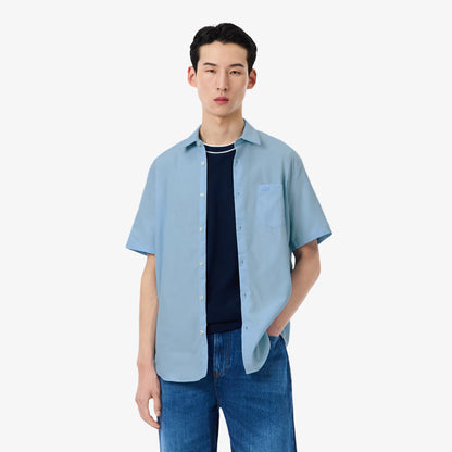 Regular Fit Short Sleeved Cotton Shirt