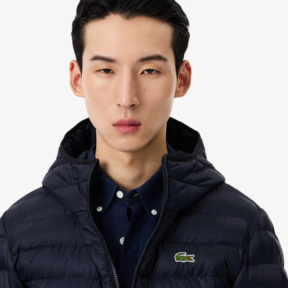 Water-Repellent Quilted Puffed Jacket