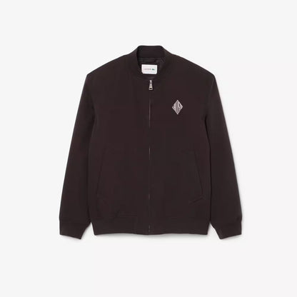Retro Badge Water-Repellent Bomber Jacket