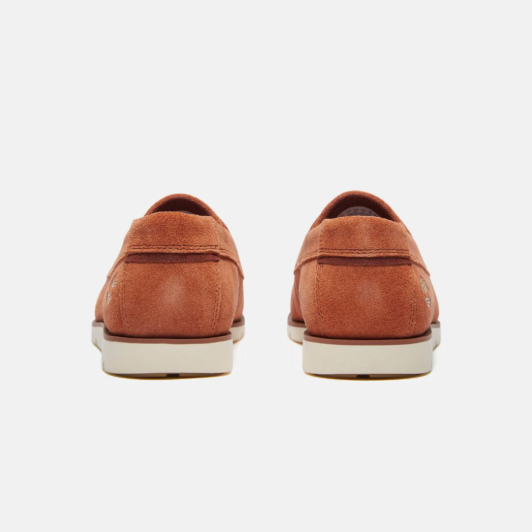 Grafton Bay Lace-Up Shoe Rust Suede