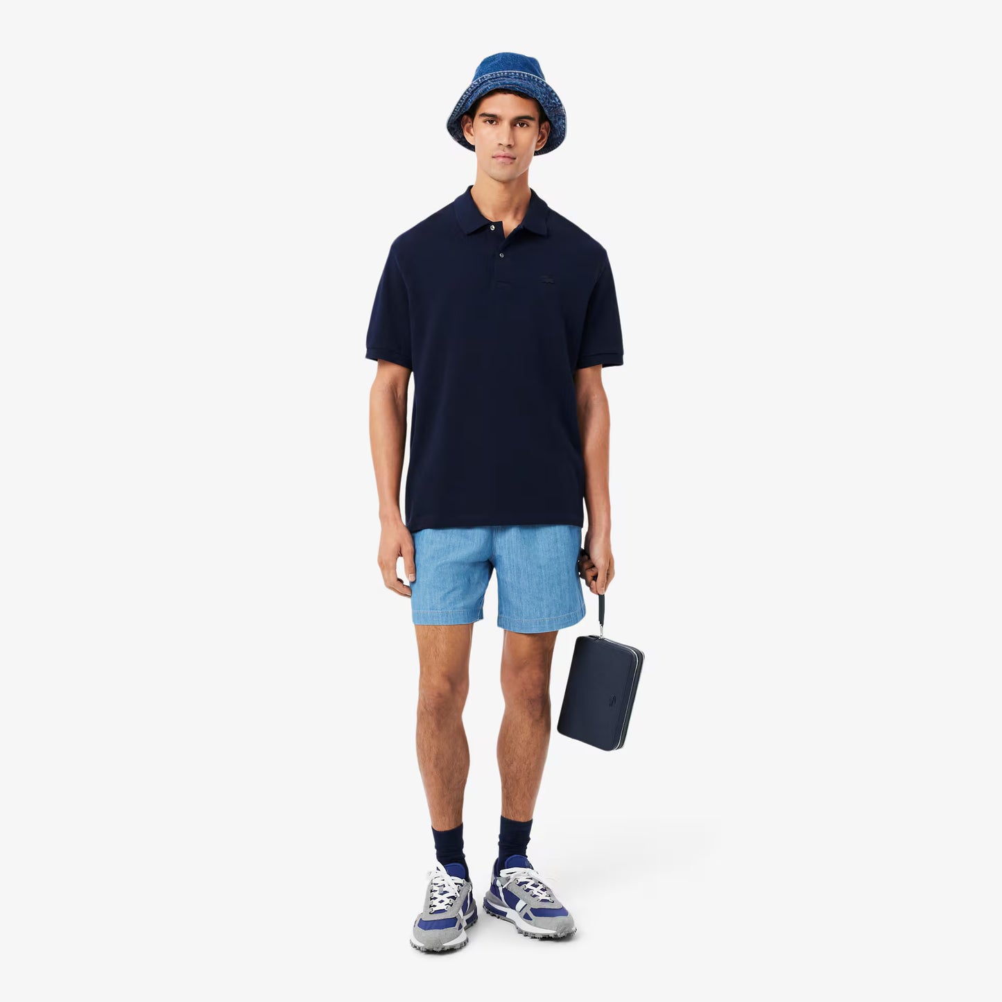 Loose Fit Heavy Pique Polo Shirt