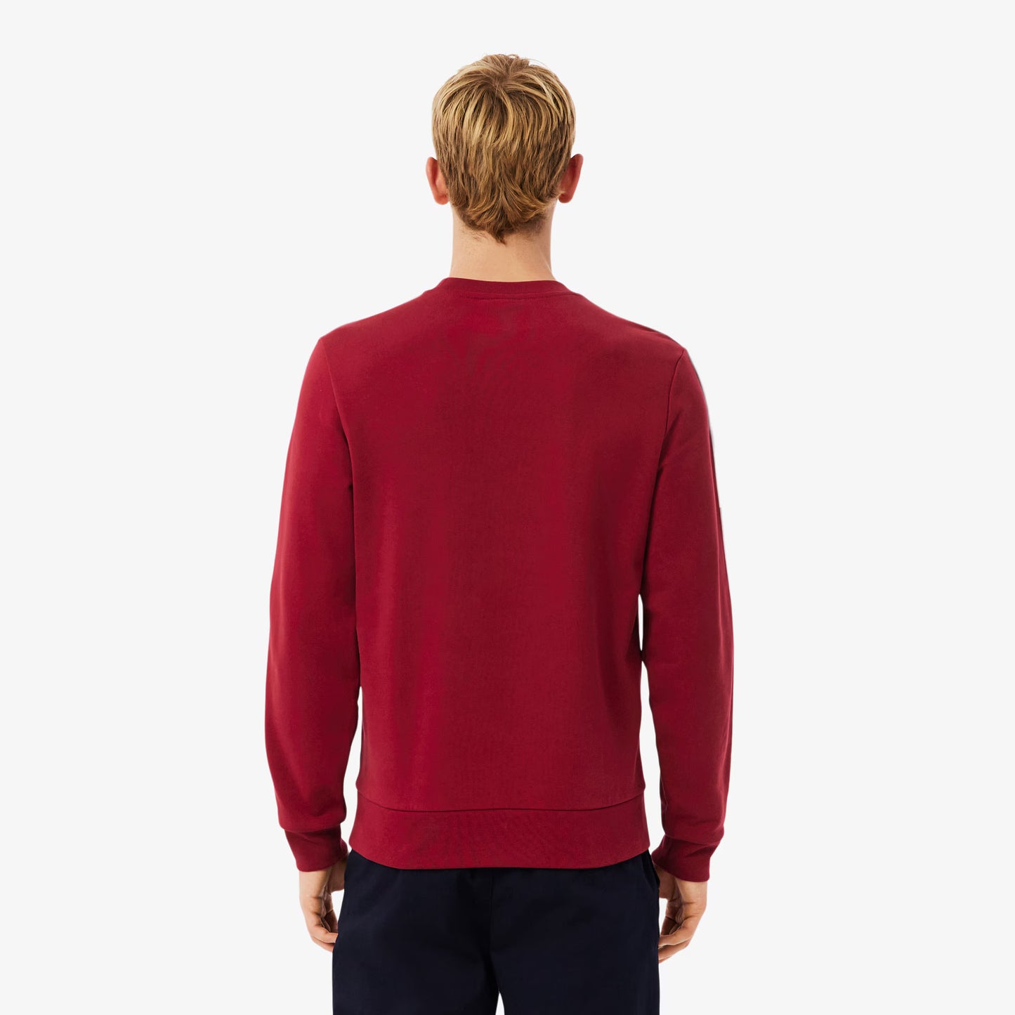 Logo Trim Fleece Sweatshirt