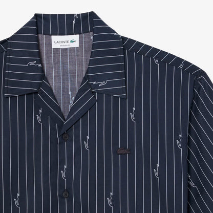 Relaxed Fit Print Twill Shirt
