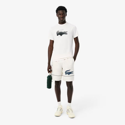 Printed Diamond Taffeta Tennis Shorts