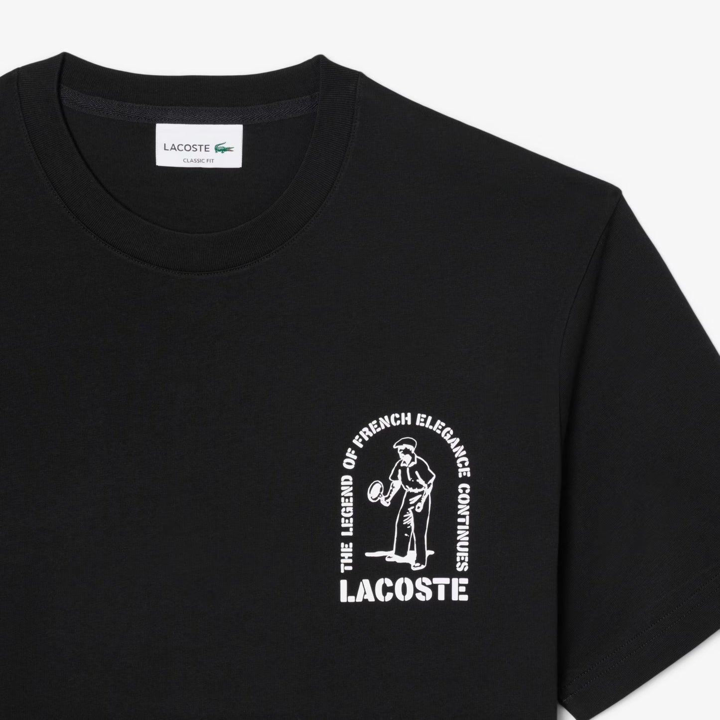 Bedrucktes Baumwoll-T-Shirt