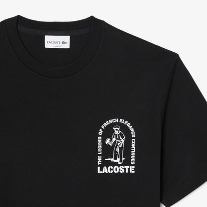 Bedrucktes Baumwoll-T-Shirt