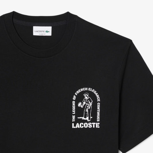 Bedrucktes Baumwoll-T-Shirt
