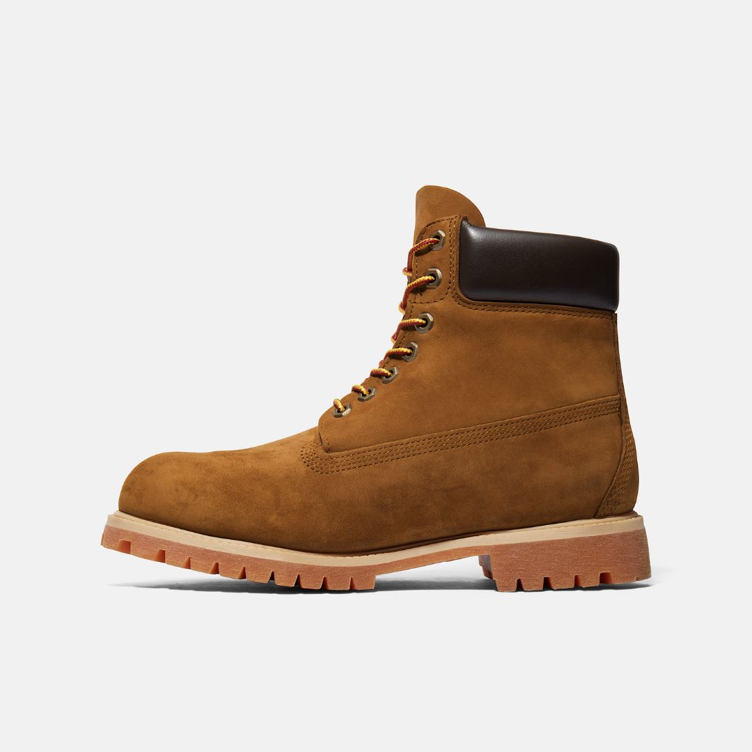 Premium 6-Inch Lace-Up Waterproof Boot Dark Wheat Nubuck