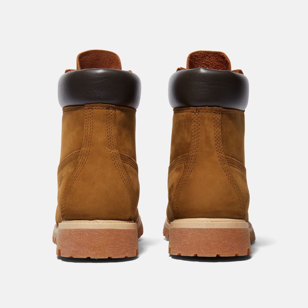 Premium 6-Inch Lace-Up Waterproof Boot Dark Wheat Nubuck