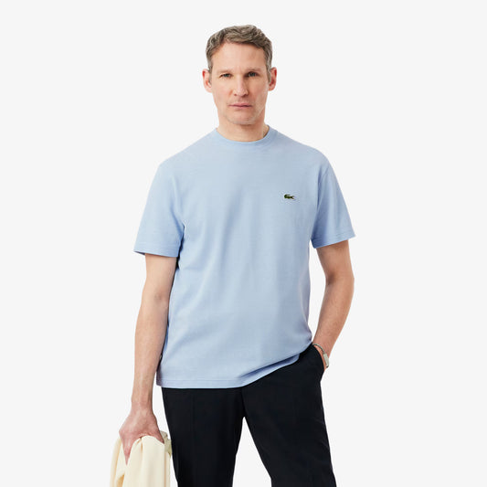 Heavy Cotton and Linen Pique T-shirt