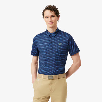 Polo de golf imprimé coupe classique