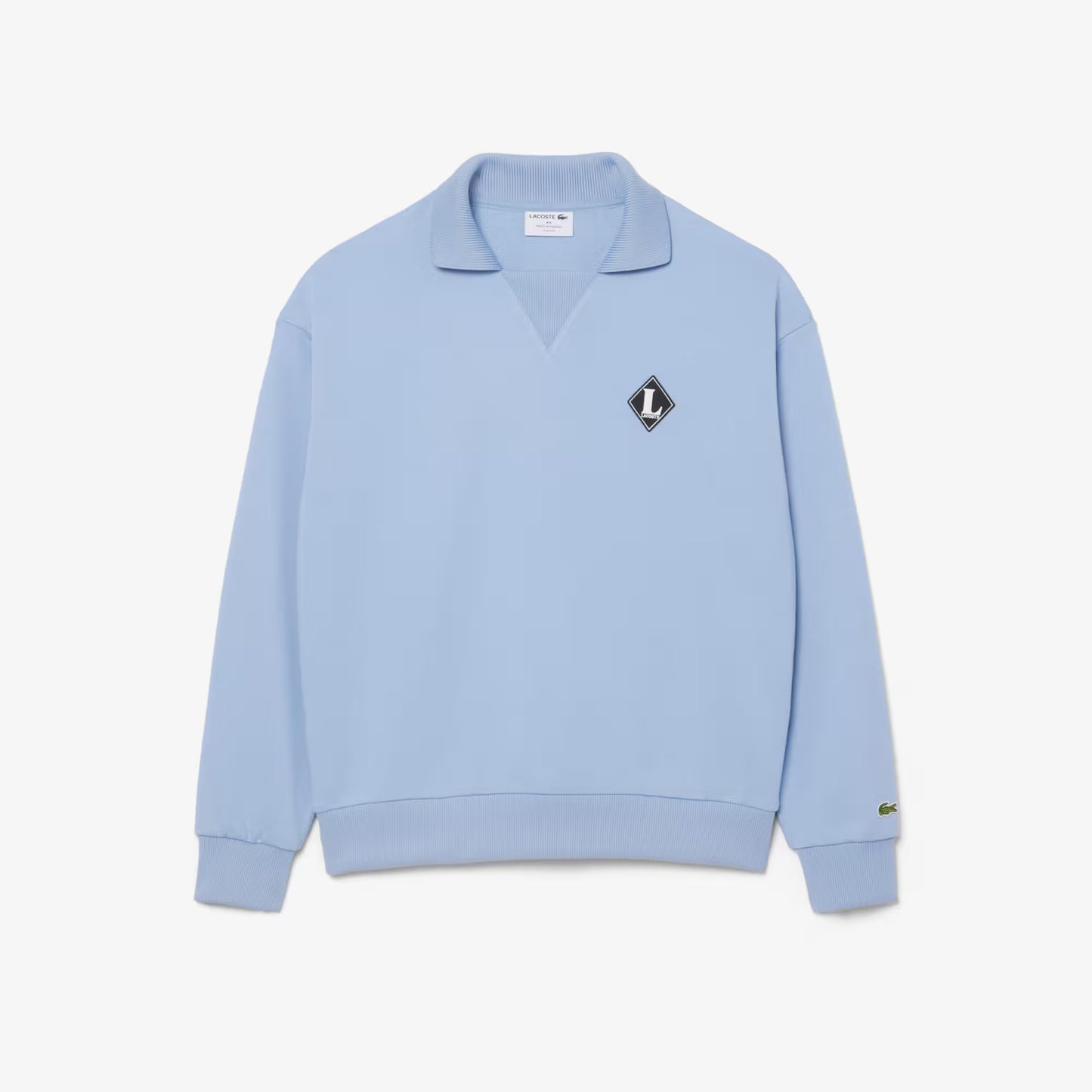 French Made Polo Collar Sweatshirt