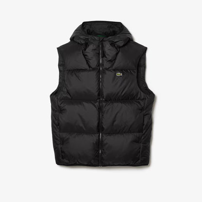 Water-Repellent Short Puffed Vest
