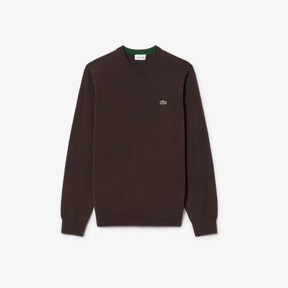 Monochrome Crew Neck Cotton Sweater