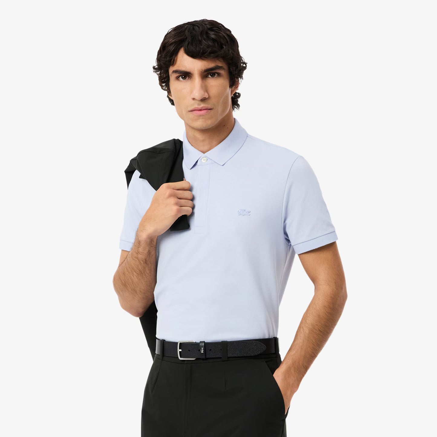 Polo Regular Fit en Piqué Stretch Paris
