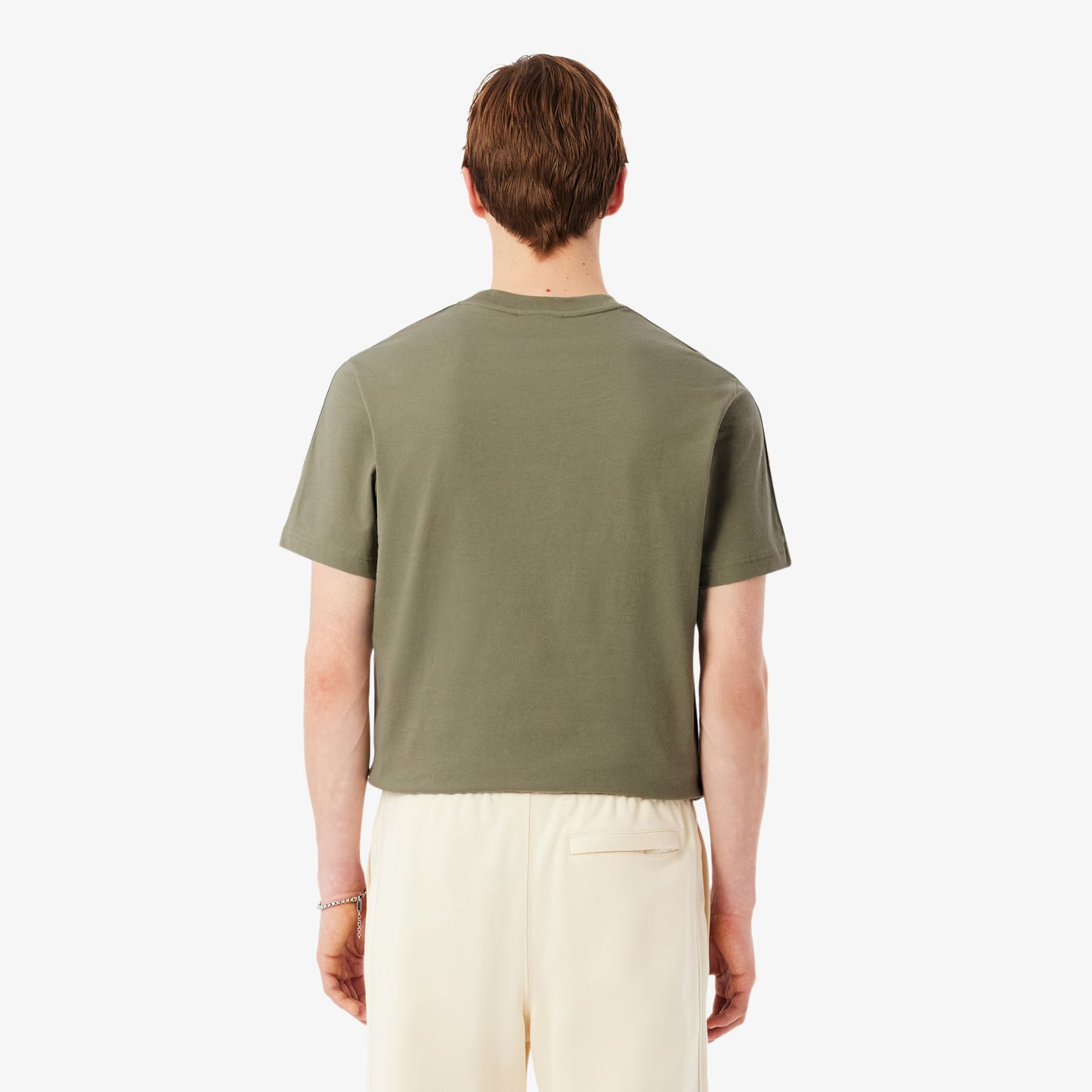 T-Shirt mit Markenstreifen