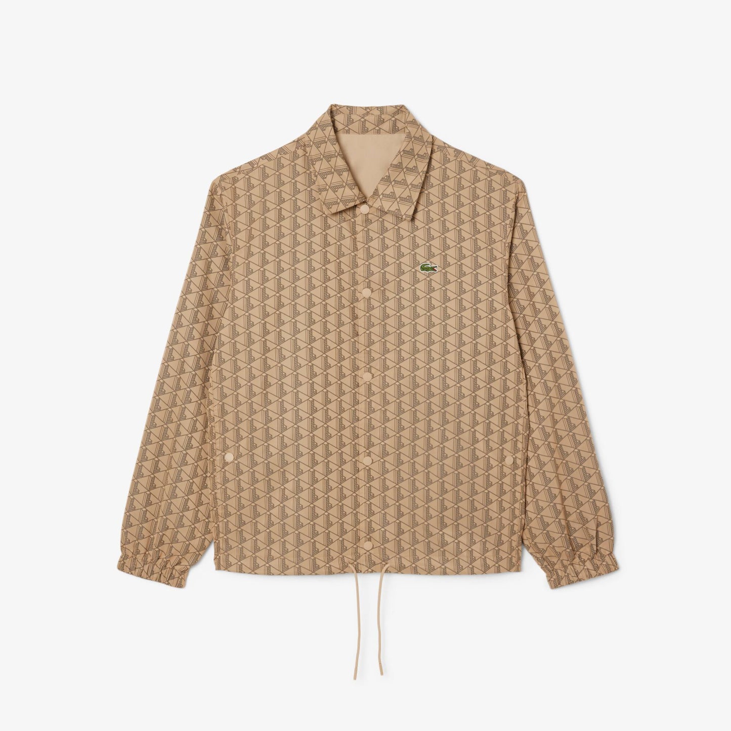 Reversible Bi Material Monogram Jacket