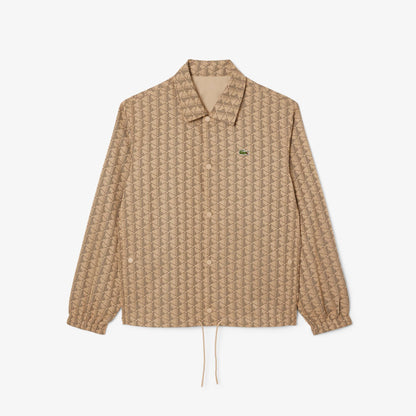 Reversible Bi Material Monogram Jacket