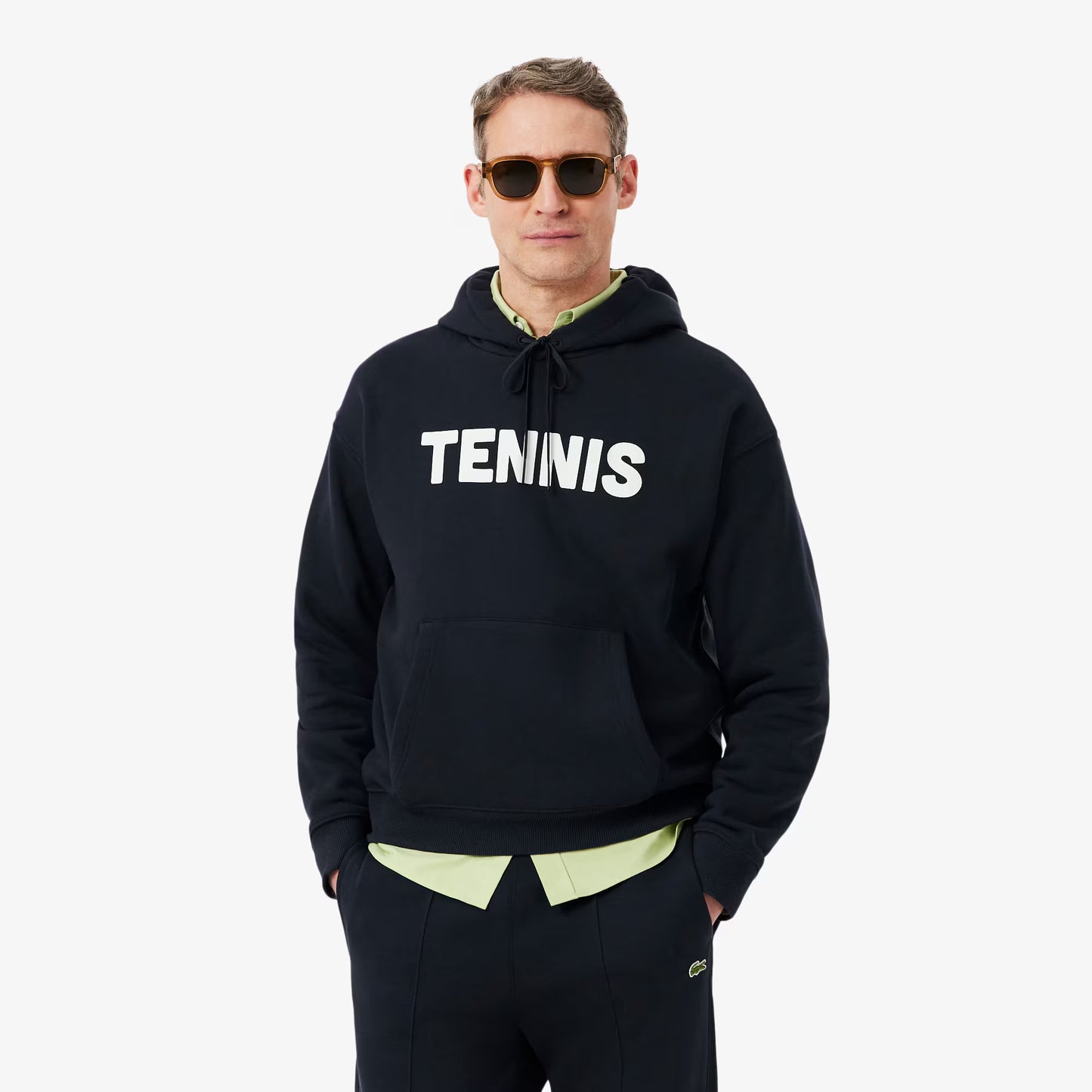 Tennis Print Hoodie
