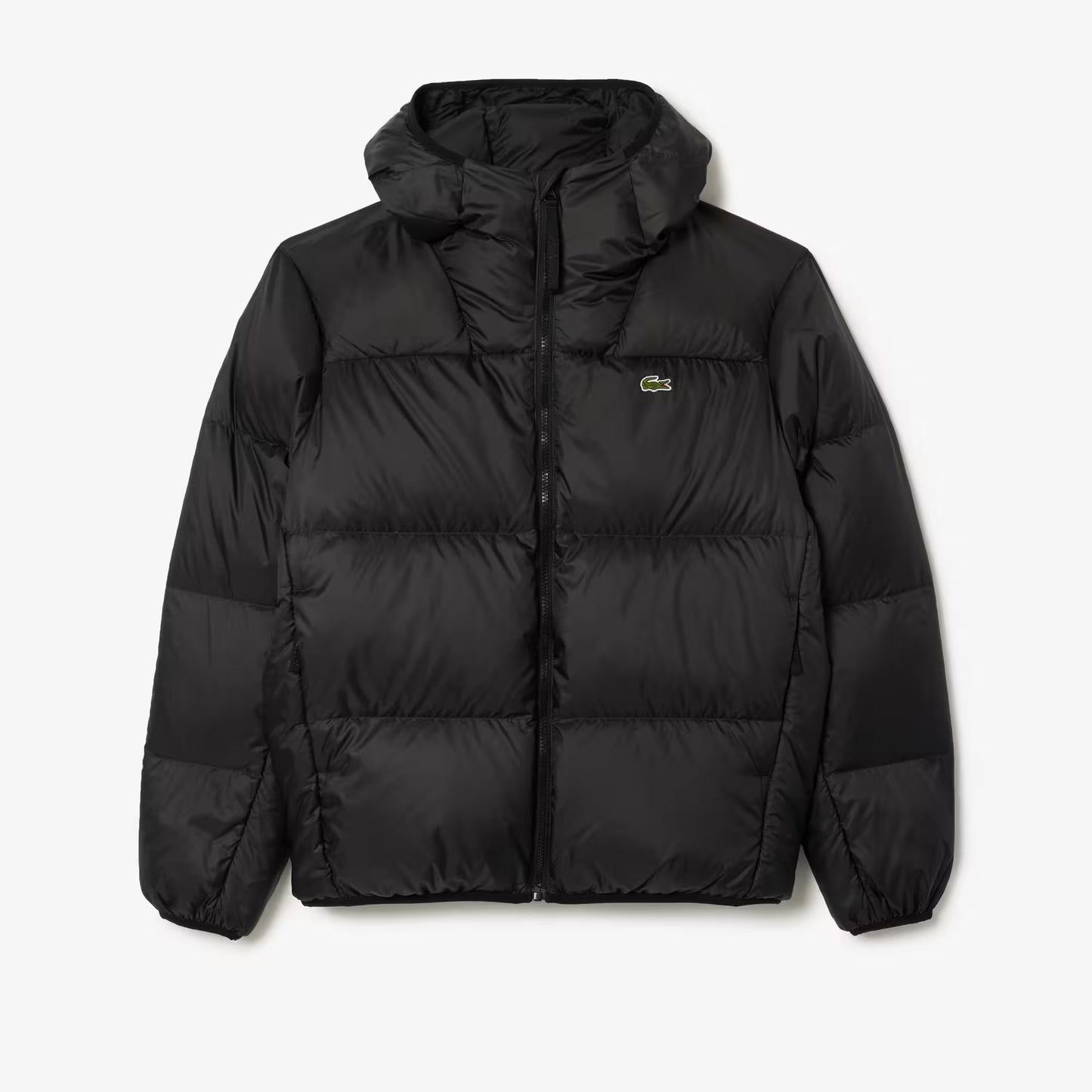 Kurze wasserabweisende Kapuzen-Steppjacke