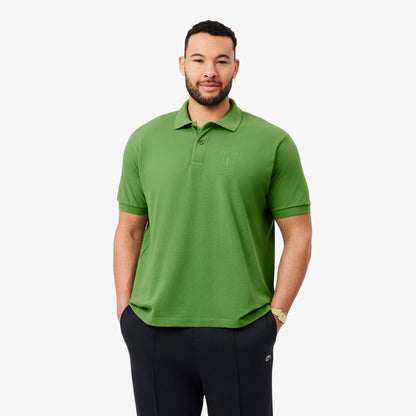 Poloshirt mit klassischer Passform, Stickerei-Details und Petit Piqué