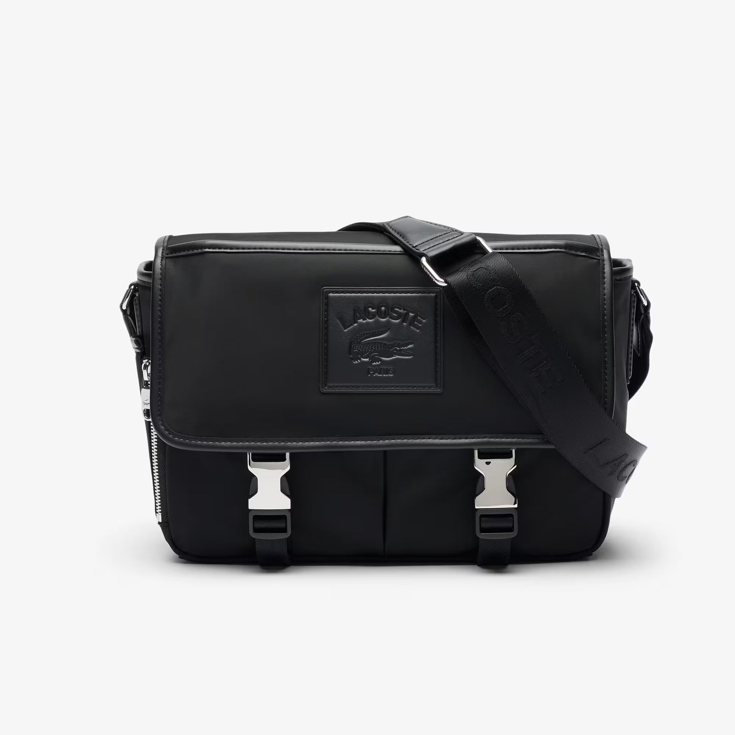 Sac bandoulière classique à rabat Lacoste