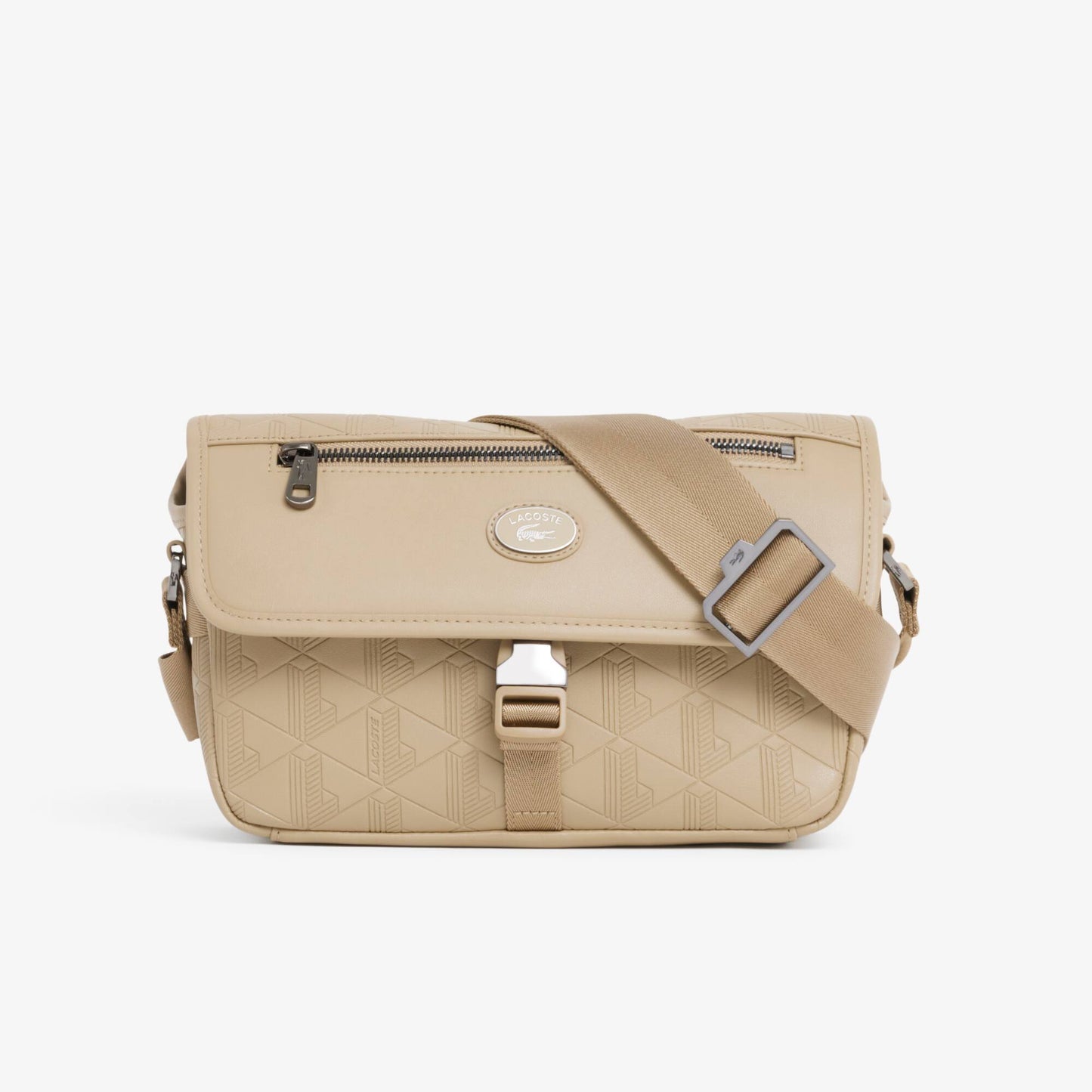 Petit sac à rabat en cuir Monogram